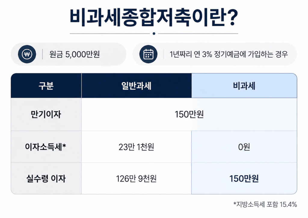 비과세종합저축
